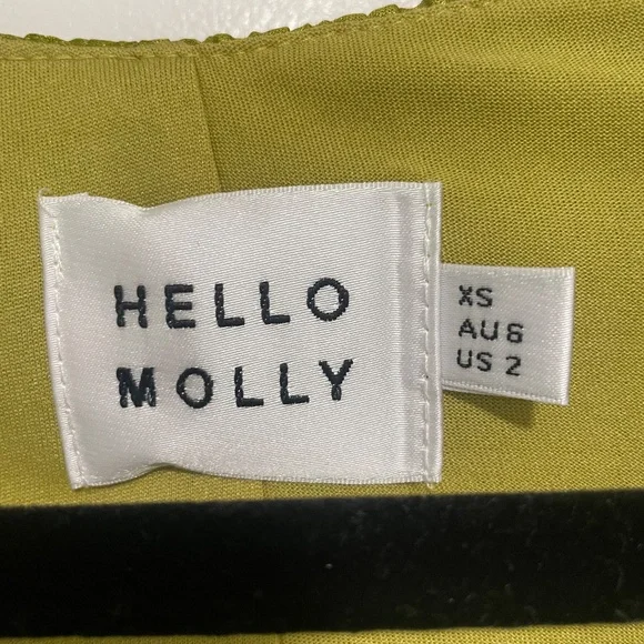 Hello Molly Besties Meet Mini Dress XS in Olive - Picture 8 of 12